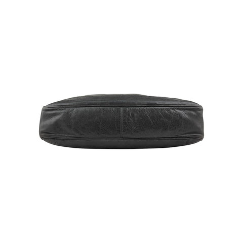 Balenciaga Grey Lambskin Leather Squash M Duffle Bag