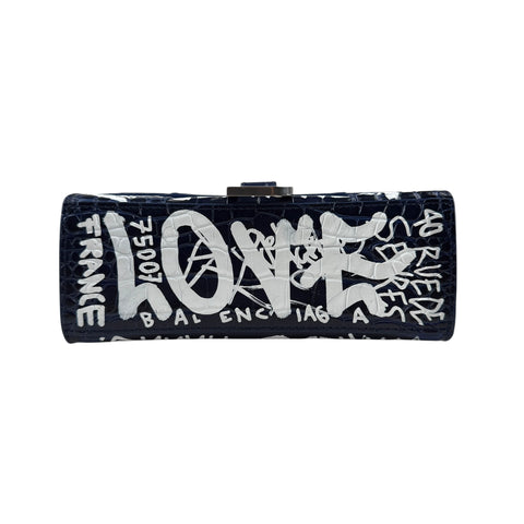 balenciaga-hourglass-graffiti-xs-navy-shoulder-bag-bottom