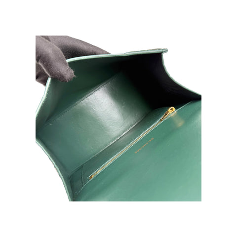 Balenciaga Hourglass Small handbag in dark green