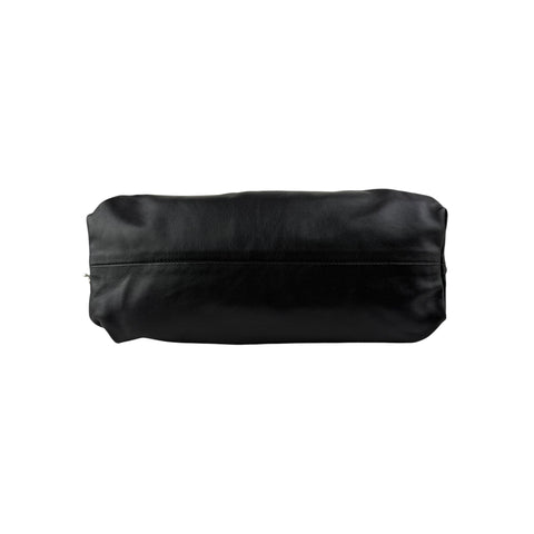 Bottega Veneta Black Leather Chain Pouch Bag
