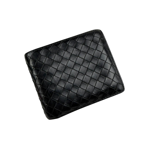 Bottega Veneta Intrecciato Leather Picolo Bi-Fold Wallet