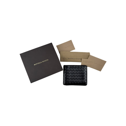 Bottega Veneta Intrecciato Leather Picolo Bi-Fold Wallet