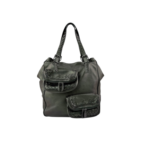Bottega Veneta Intrecciato Scarabee Multi Pocket Tote