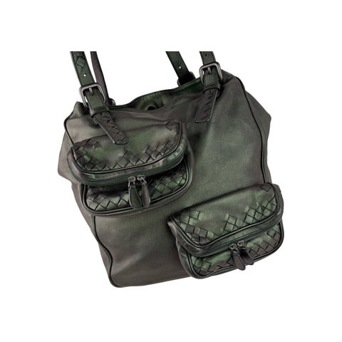 Bottega Veneta Intrecciato Scarabee Multi Pocket Tote