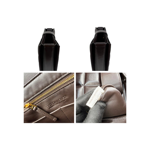 Bottega Veneta Marie Padded shoulder bag in brown leather