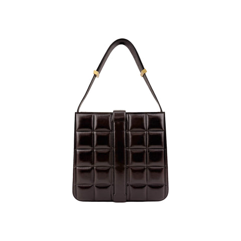 Bottega Veneta Marie Padded shoulder bag in brown leather