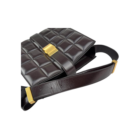 Bottega Veneta Marie Padded shoulder bag in brown leather