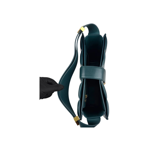 Bottega Veneta Marie Padded shoulder bag in green leather