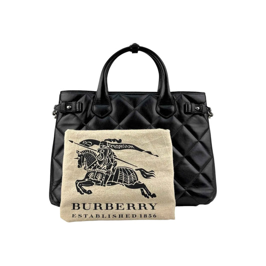 Burberry Black Quilted Leather handbag