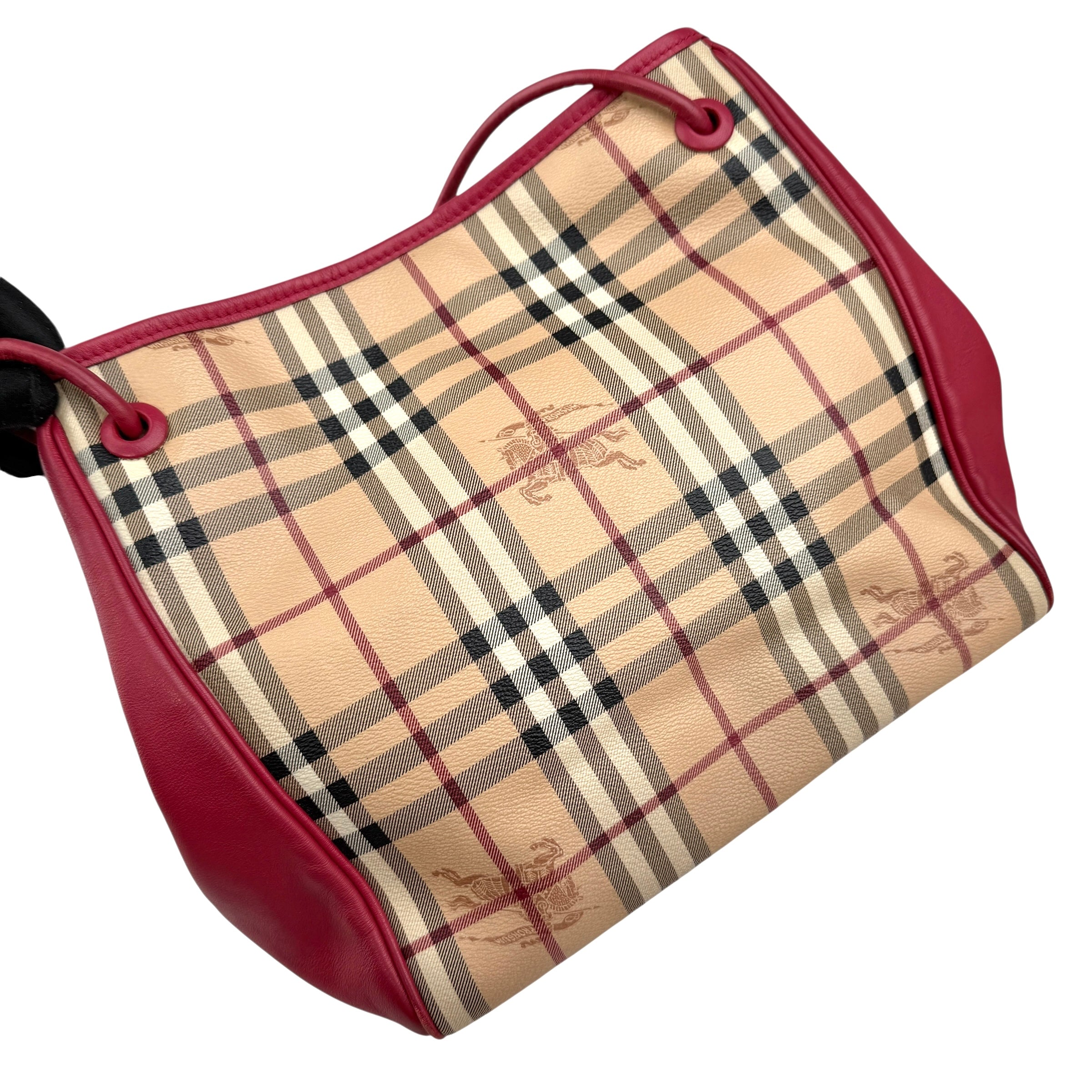 burberry-haymarket-check-coated-canvas-leather-tote-left-front-45