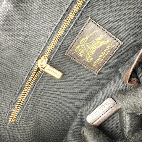 burberry house check shoulder bag inside pocket detail