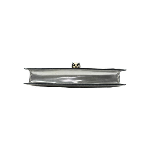 Bvlgari Serpenti Forever Metallic Chain Clutch