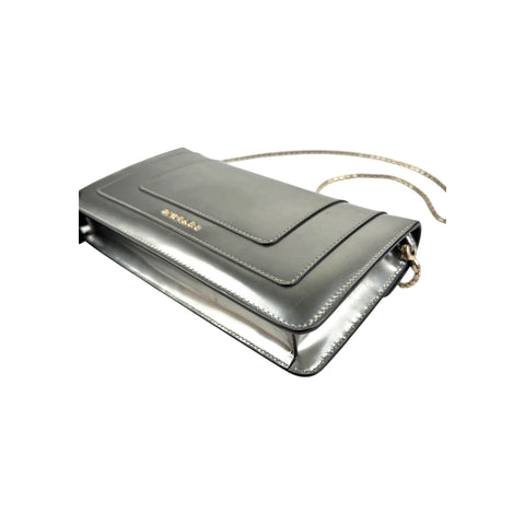 Bvlgari Serpenti Forever Metallic Chain Clutch