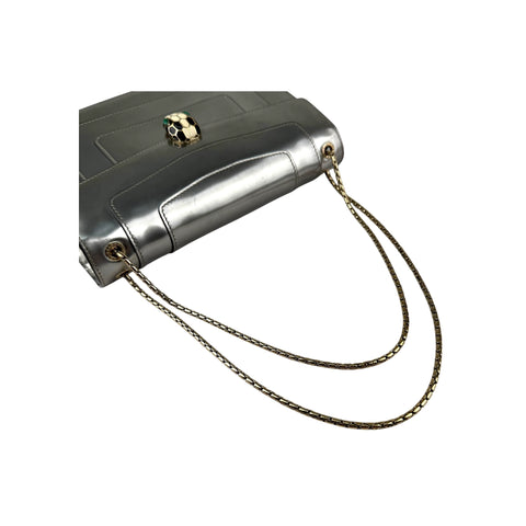 BvlgariSerpenti Forever Shoulder Bag Patent Medium