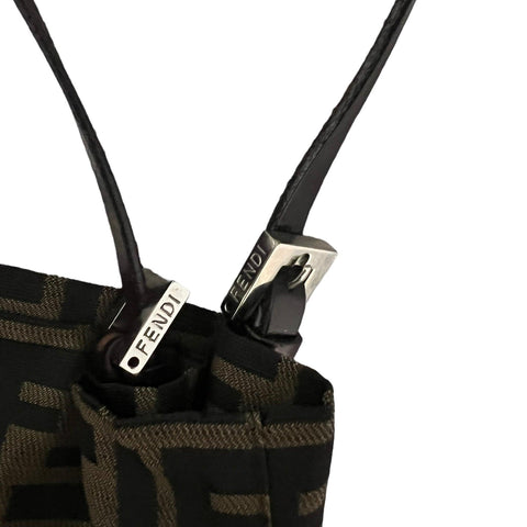 Fendi Logo Shopper Tote Cloth Tote - Loop Vintage