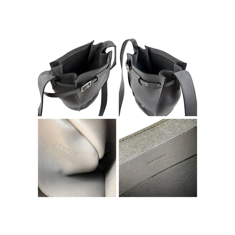 Celine Big Bag Bucket Grey Leather crossbody bag