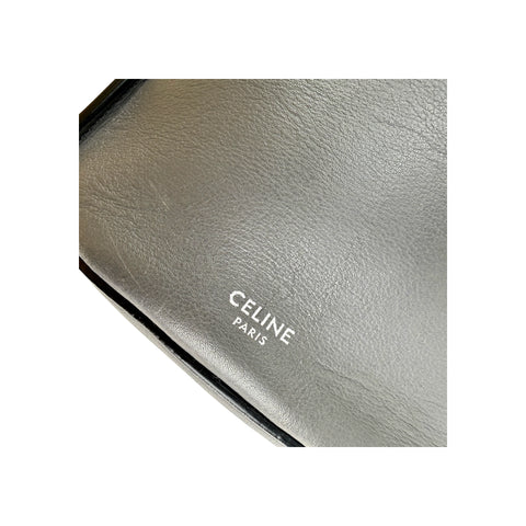 Celine Big Bag Bucket Grey Leather crossbody bag