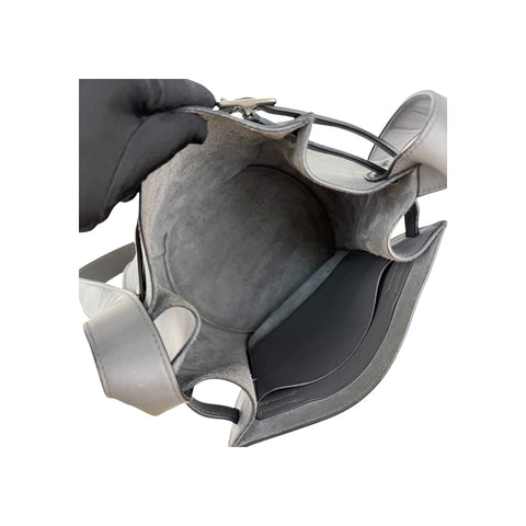 Celine Big Bag Bucket Grey Leather crossbody bag