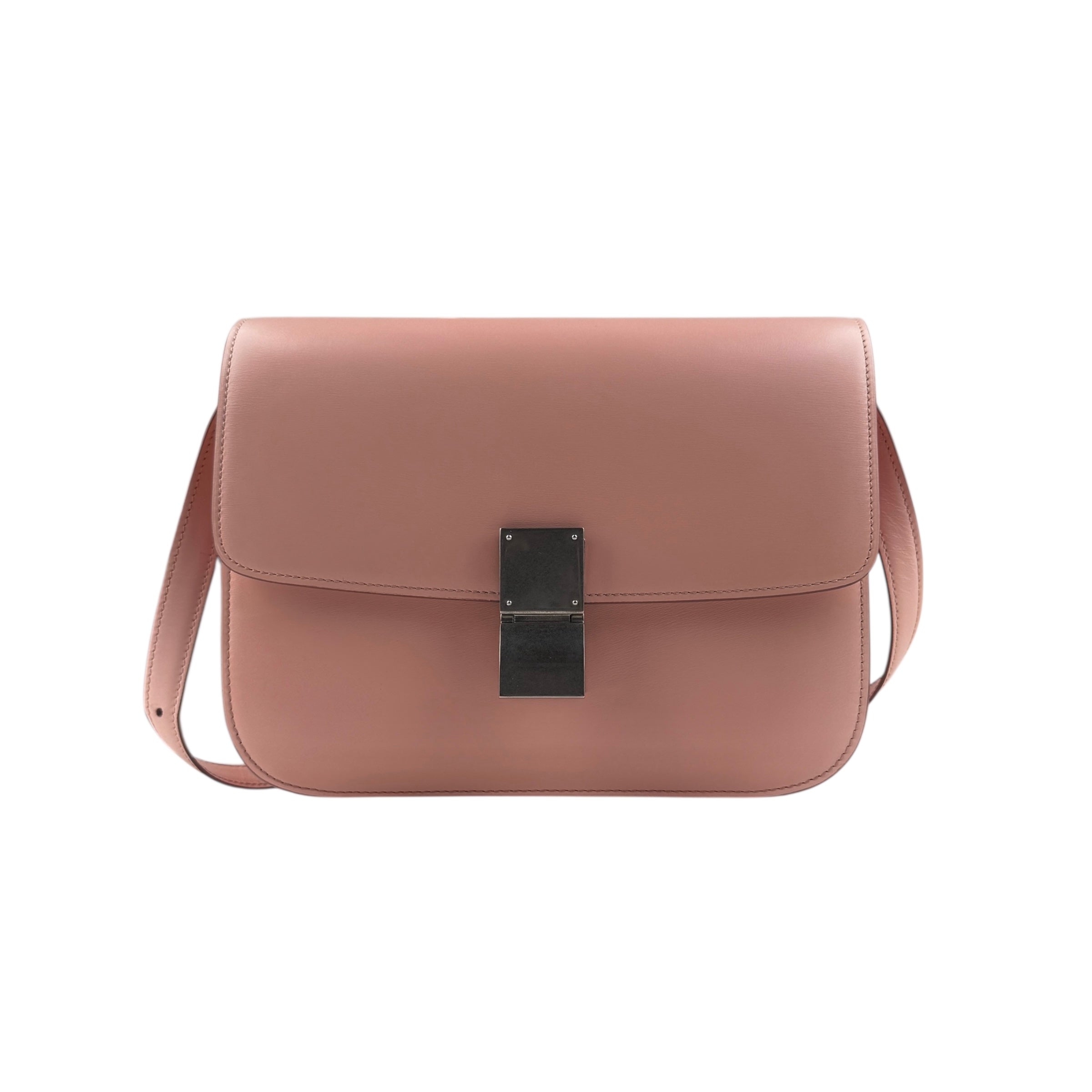 celine-classic-box-leather-shoulder-bag-front