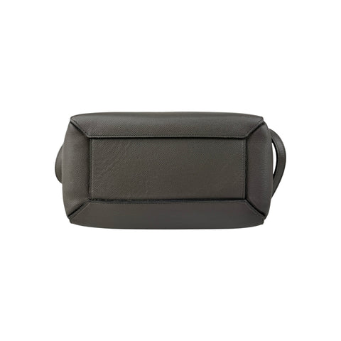 Celine Grey Leather Micro Belt Bag