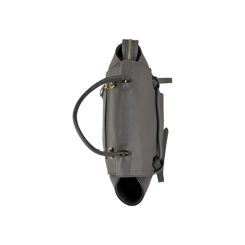 Celine Grey Leather Micro Belt Bag