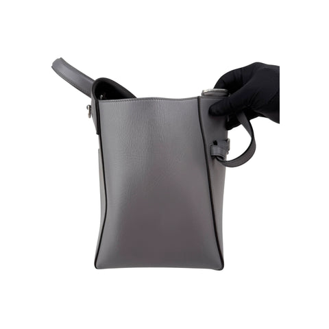 Celine Grey Smooth Leather Mini Belt Bag