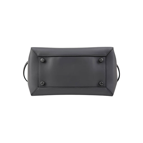 Celine Grey Smooth Leather Mini Belt Bag