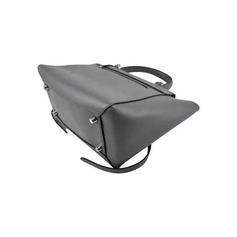 Celine Grey Smooth Leather Mini Belt Bag