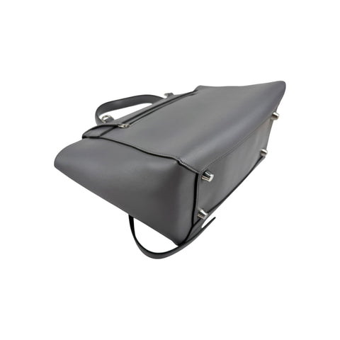 Celine Grey Smooth Leather Mini Belt Bag