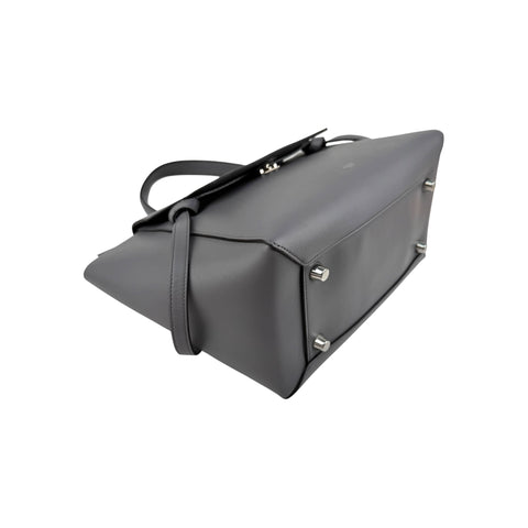 Celine Grey Smooth Leather Mini Belt Bag