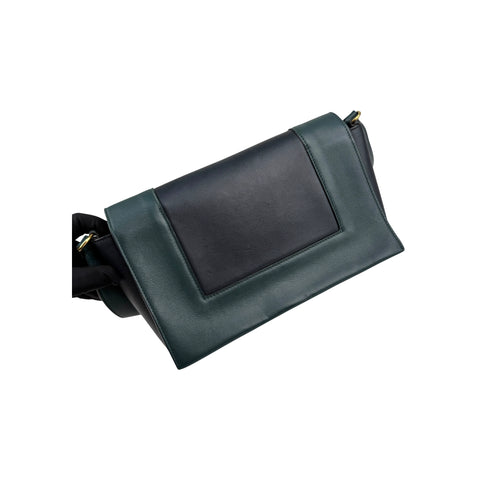 Celine Medium Shiny Smooth Calfskin Frame shoulder bag