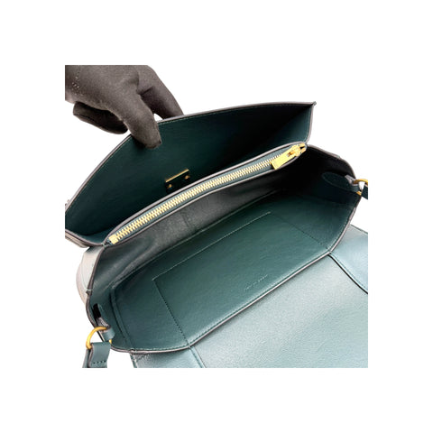 Celine Medium Shiny Smooth Calfskin Frame shoulder bag