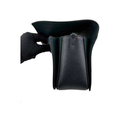 Celine Medium Shiny Smooth Calfskin Frame shoulder bag