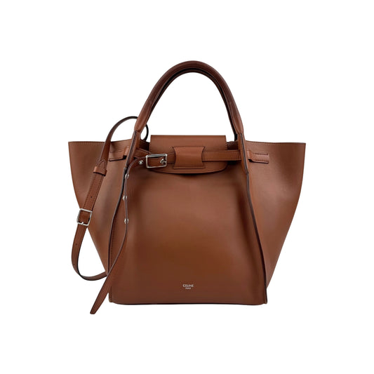 Celine Smooth Calfskin Small Big Bag Tan