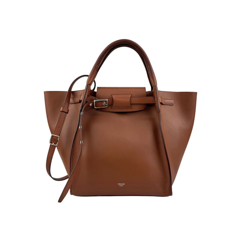 Celine Smooth Calfskin Medium Big Bag Tan