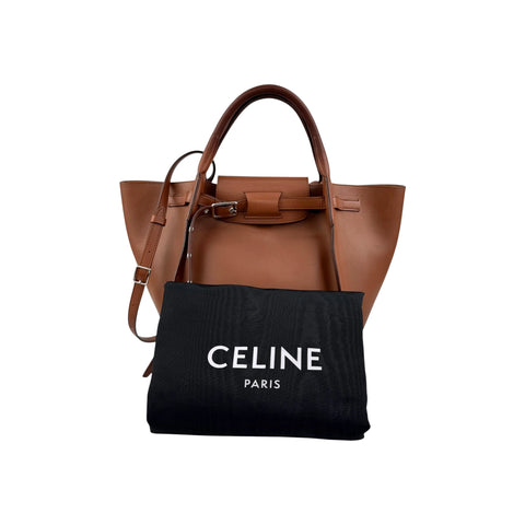 Celine Smooth Calfskin Medium Big Bag Tan