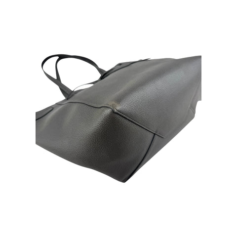 Celine Soft Grained Calfskin Belt Cabas Phantom Grey Tote