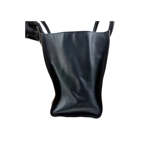 Celine Tri-Color Calfskin Leather Mini Luggage Tote Bag