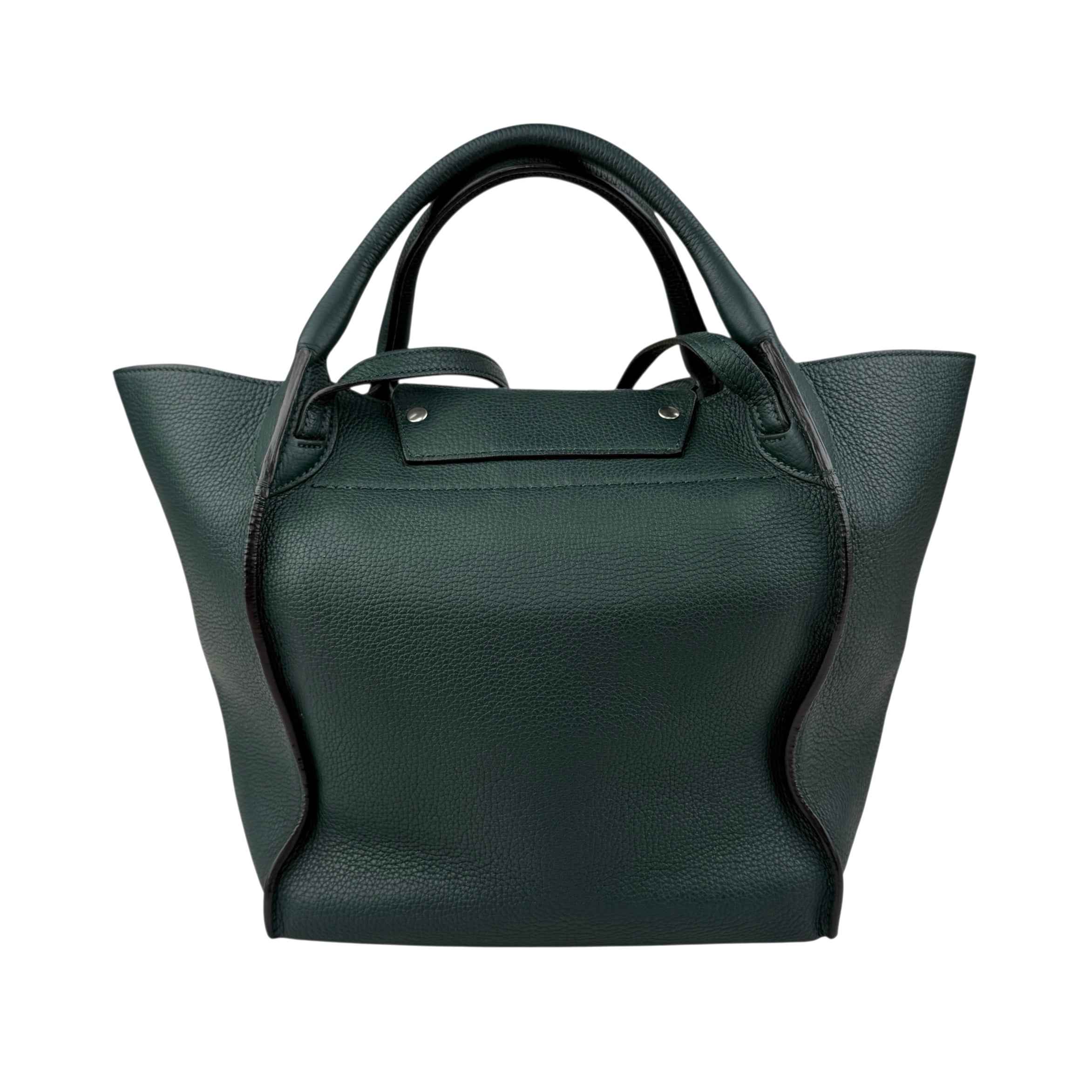 Celine Big Bag leather handbag Green