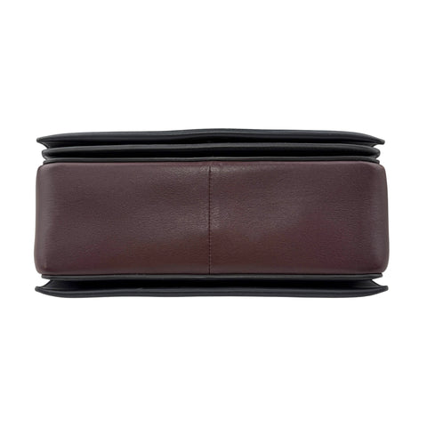 celine frame leather crossbody bag bottom
