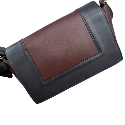 celine frame leather crossbody bag left back 45