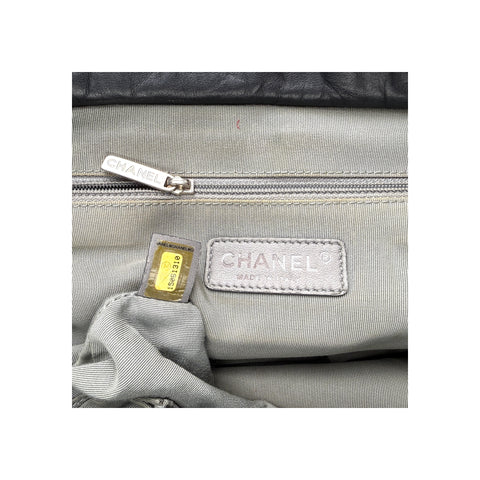 Chanel Black Calfskin Ultra Stitch Tote