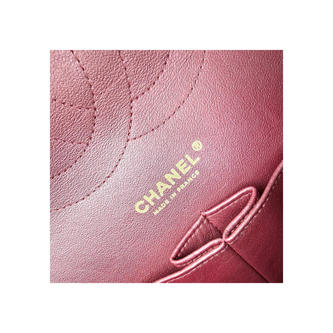 Chanel Black Quilted Lambskin Jumbo Classic Double Flap Bag Gold Hardware