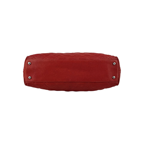 Chanel Caviar Quilted French Riviera Hobo Rouge