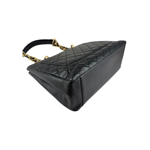 Chanel Grand Shopping Tote black caviar leather