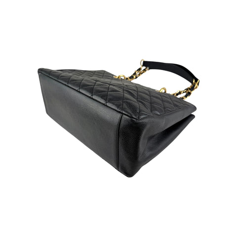 Chanel Grand Shopping Tote black caviar leather