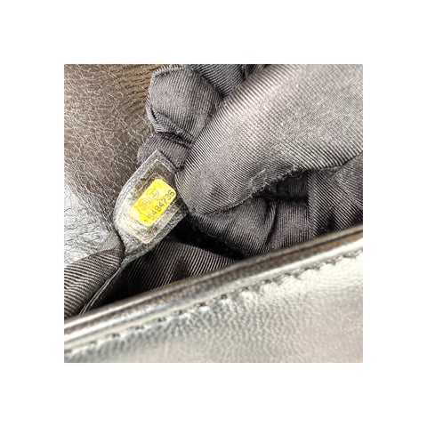Chanel Iridescent Calfskin Embellished Double Stitch Medium Boy Flap