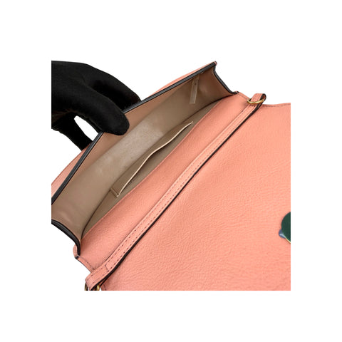 Chloe  Calfskin Nile Bracelet Minaudiere Bag Washed Pink