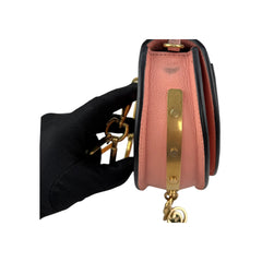 Chloe  Calfskin Nile Bracelet Minaudiere Bag Washed Pink