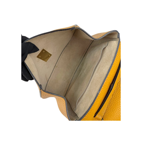 Chloe Camel Leather Drew Shoulder Bag